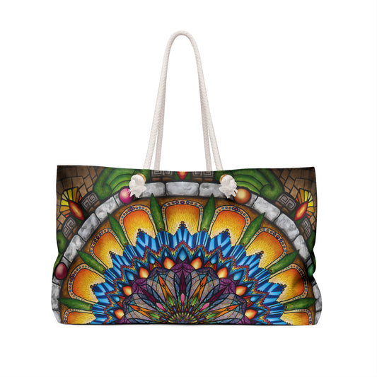 Pacio, Adam - Emerald Arrows Mandala - Weekender Bag