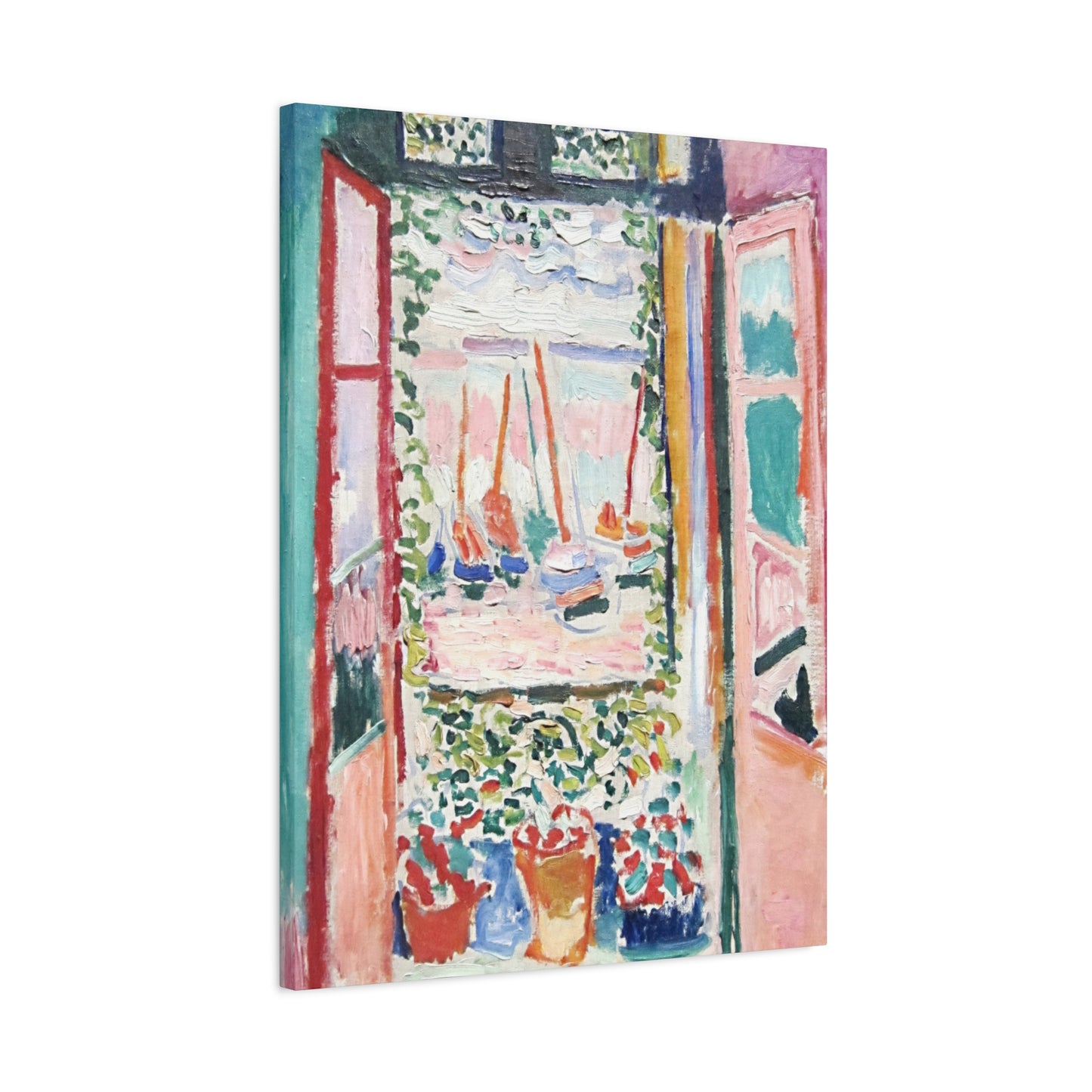 Matisse, Henri - Open Window, Collioure (1905) - Canvas Block, unframed