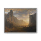 Bierstadt, Albert - Looking Down Yosemite Valley (1865) - Matte Canvas, Framed