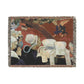 Gauguin, Paul - Vision of the Sermon (Jacob Wrestling with the Angel) (1888) - Woven Blanket