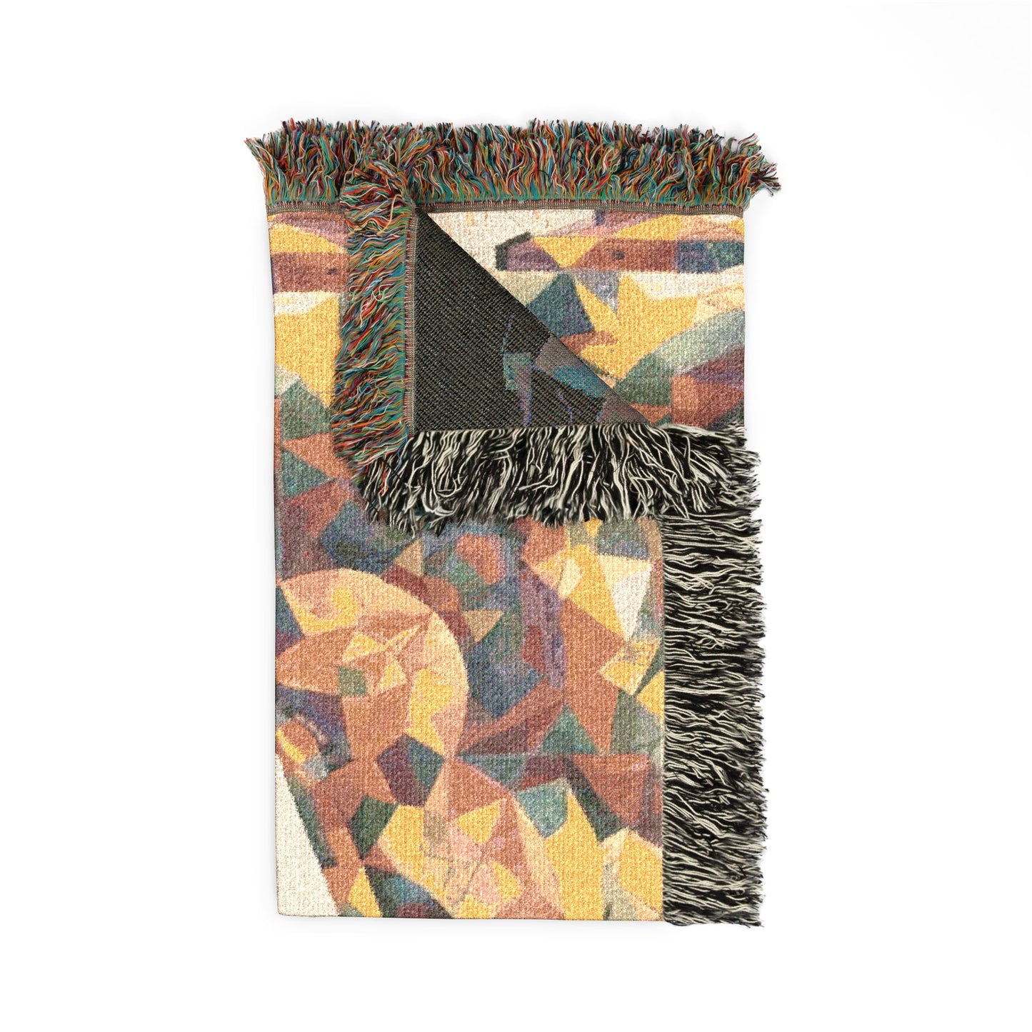 Filiger, Charles - Woman’s Head with Closed Eyes (1893) - Woven Blanket