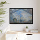 Monet, Claude - Le Gare Saint-Lazare (1877) - Matte Canvas, Framed