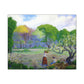Ranson, Paul - Picking Flowers (1890) - Canvas Block, unframed