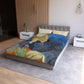 Van Gogh, Vincent - Portrait of Dr. Paul Gachet (1890) - Microfiber Duvet Cover