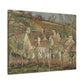 Pissarro, Camille - Red Roofs, Corner of a Village in Winter (1877) - Canvas Block, unframed