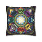 Pacio, Adam - Mystic Jewel Mandala - Suede Square Pillowcase