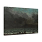 Courbet, Gustave - The Sea (1865) - Canvas Block, unframed
