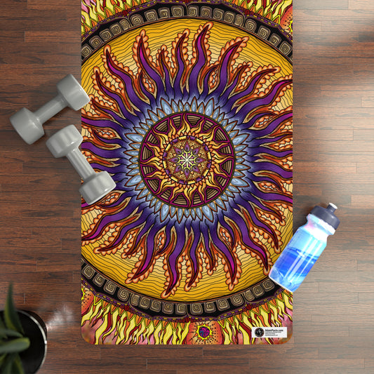 Pacio, Adam - Solar Disc - Rubber Yoga Mat