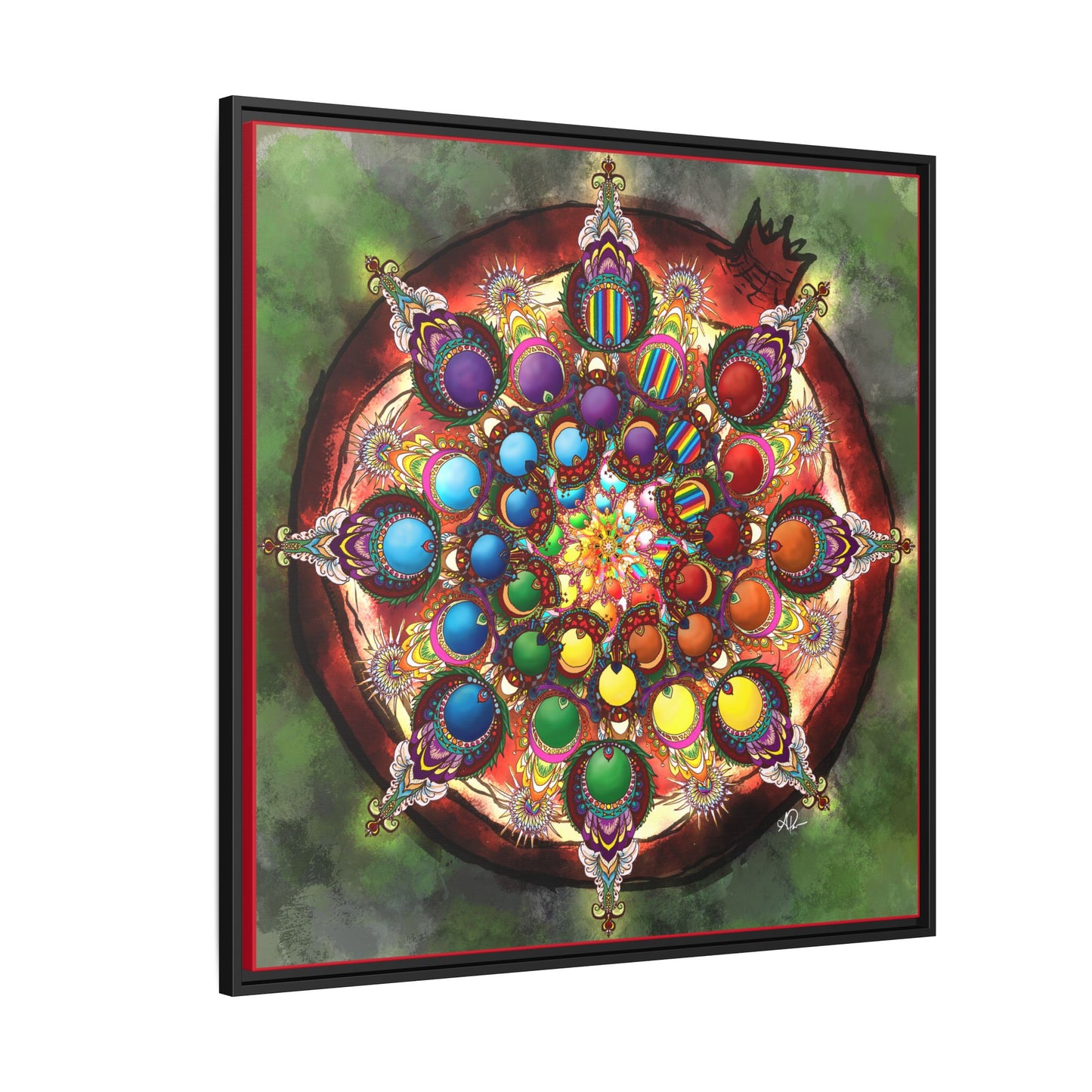 Seeds of Pride - Framed Matte Canvas