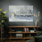 Monet, Claude - The Magpie (1868) - Canvas Block, unframed