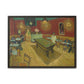 Van Gogh, Vincent - The Night Cafe (1888) - Matte Canvas, Framed
