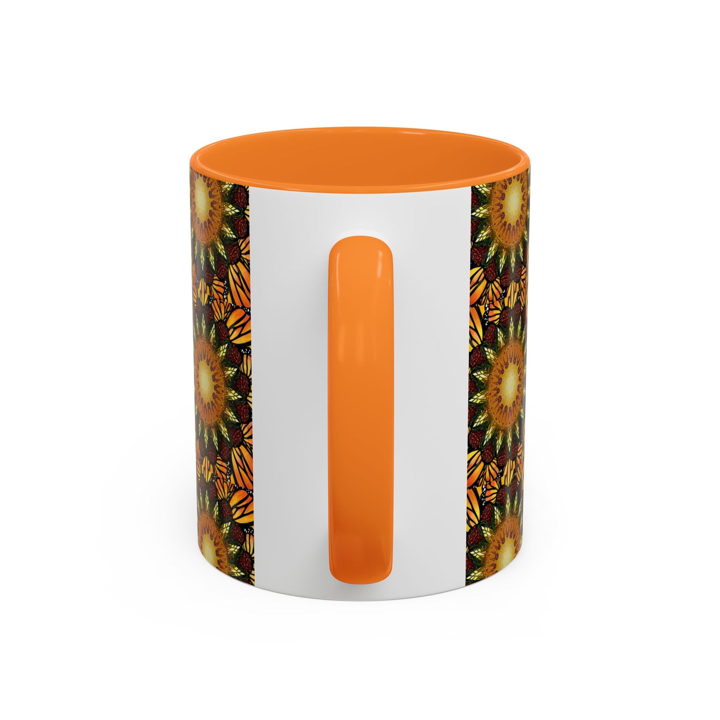 Pacio, Adam - Monarch Butterfly Mandala - Colorful Accent Mugs