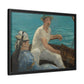 Manet, Édouard - Boating (1874) - Matte Canvas, Framed