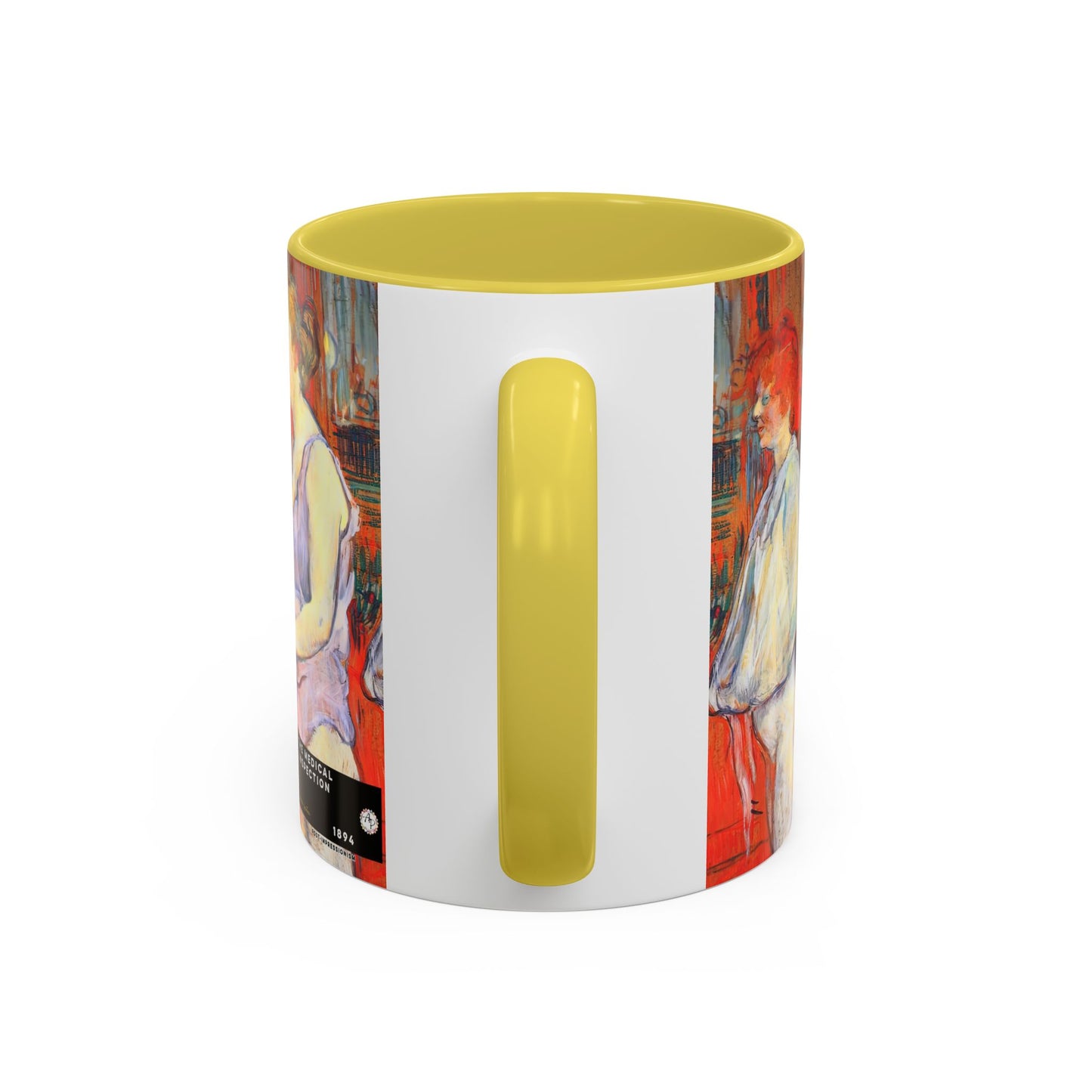 Toulouse-Lautrec, Henri - The Medical Inspection (1894) - Colorful Accent Mugs