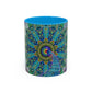 Pacio, Adam - Melek Taus Mandala - Colorful Accent Mugs