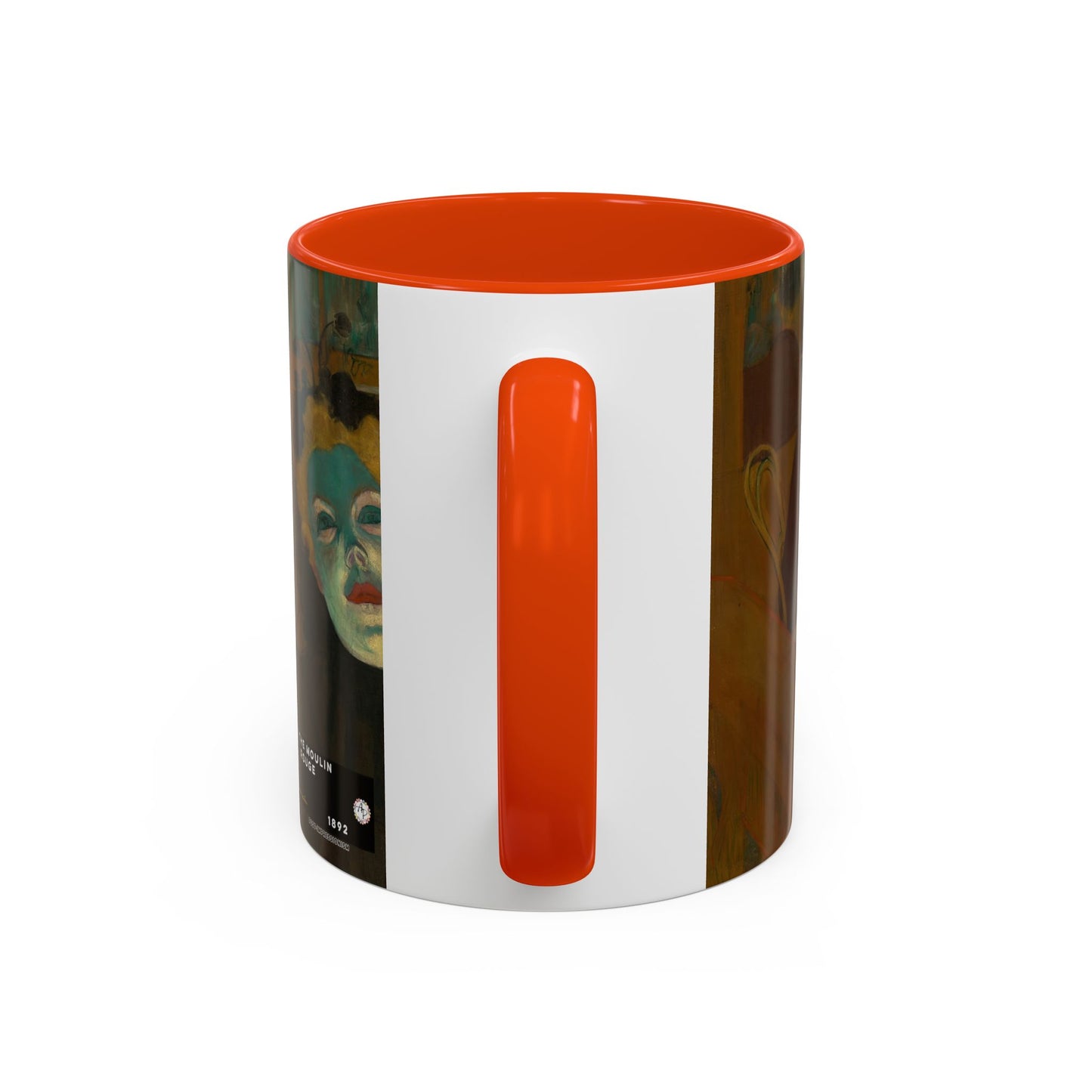 Toulouse-Lautrec, Henri - At the Moulin Rouge (1892) - Colorful Accent Mugs