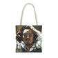 Courbet, Gustave - The Desperate Man (1843) - Tote Bag