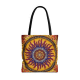 Solar Disc Mandala - Tote Bag