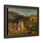 Courbet, Gustave - Young Ladies of the Village (1851) - Matte Canvas, Framed