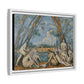 Cézanne, Paul - The Large Bathers (1906) - Matte Canvas, Framed