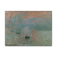 Monet, Claude - Impression, Sunrise (1872) - Canvas Block, unframed