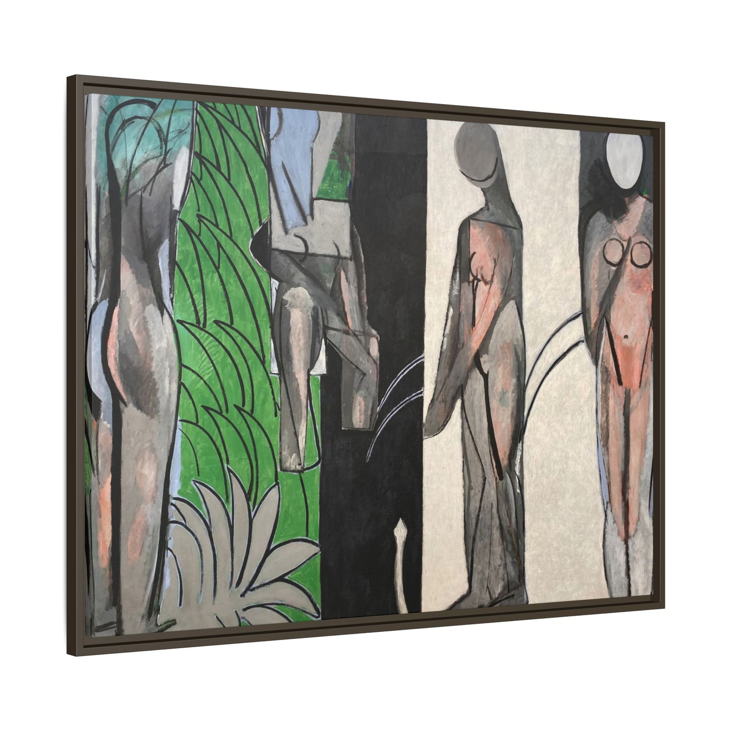 Matisse, Henri - Bathers by a River (1917) - Matte Canvas, Framed