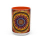 Pacio, Adam - Solar Disc Mandala - Colorful Accent Mugs