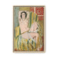 Matisse, Henri - Odalisque with Raised Arms (1923) - Matte Canvas, Framed