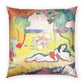 Matisse, Henri - The Joy of Life (1905) - Poly Velvet Pillow