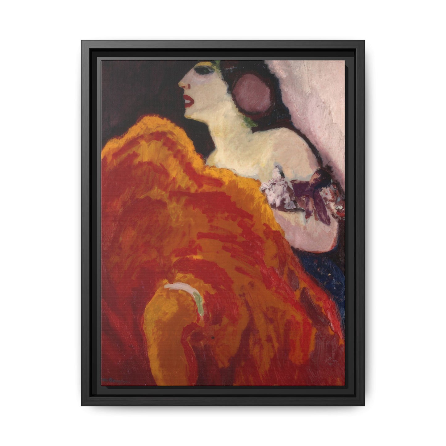 Van Dongen, Kees - The Red Dancer (1907) - Matte Canvas, Framed