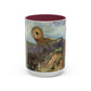 Redon, Odilon - The Cyclops (1914) - Colorful Accent Mugs