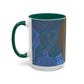 Ranson, Paul - The Blue Bather (1891) - Colorful Accent Mugs