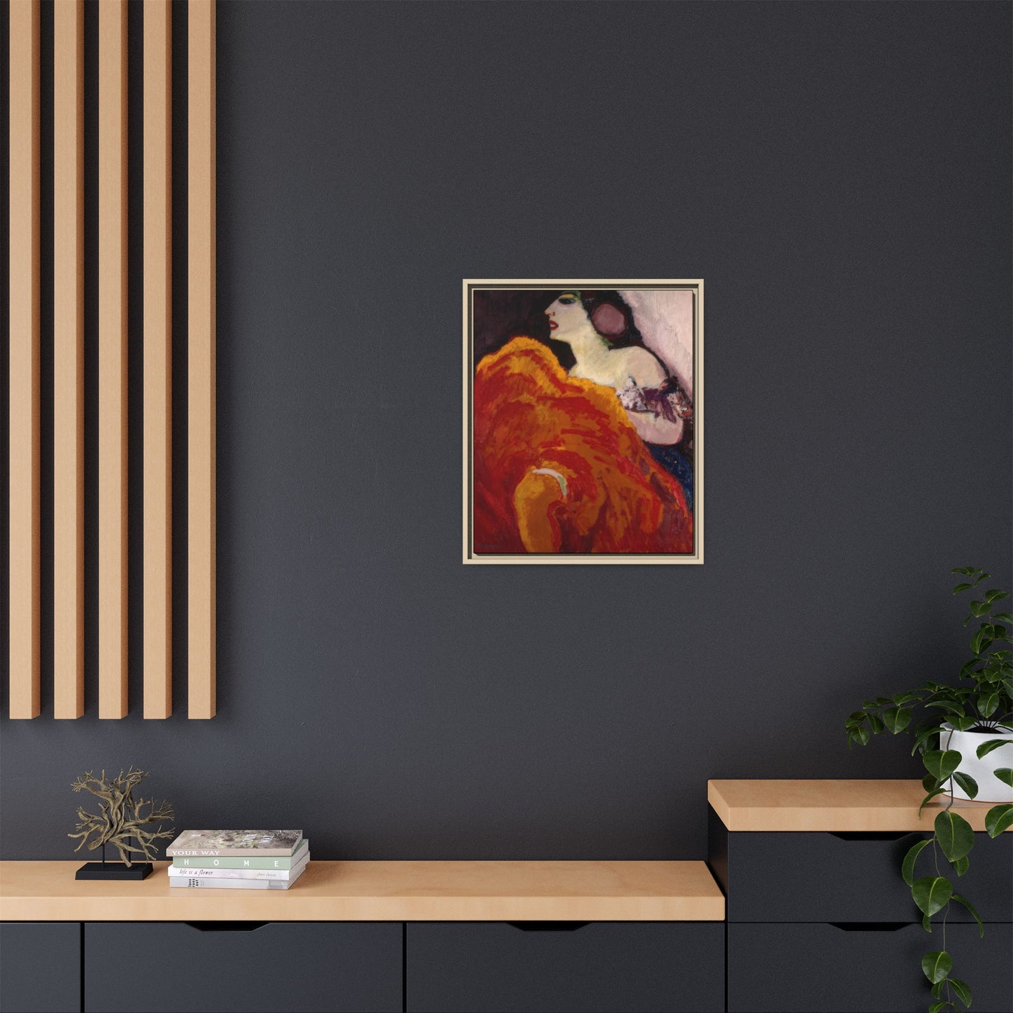 Van Dongen, Kees - The Red Dancer (1907) - Matte Canvas, Framed