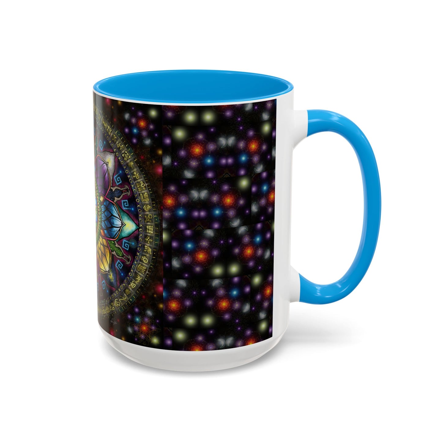 Pacio, Adam - Mystic Jewel Mandala - Colorful Accent Mugs