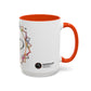 AdamPacio.com - White Logo - Colorful Accent Mugs