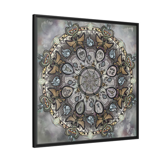 Memento Mori - Framed Matte Canvas