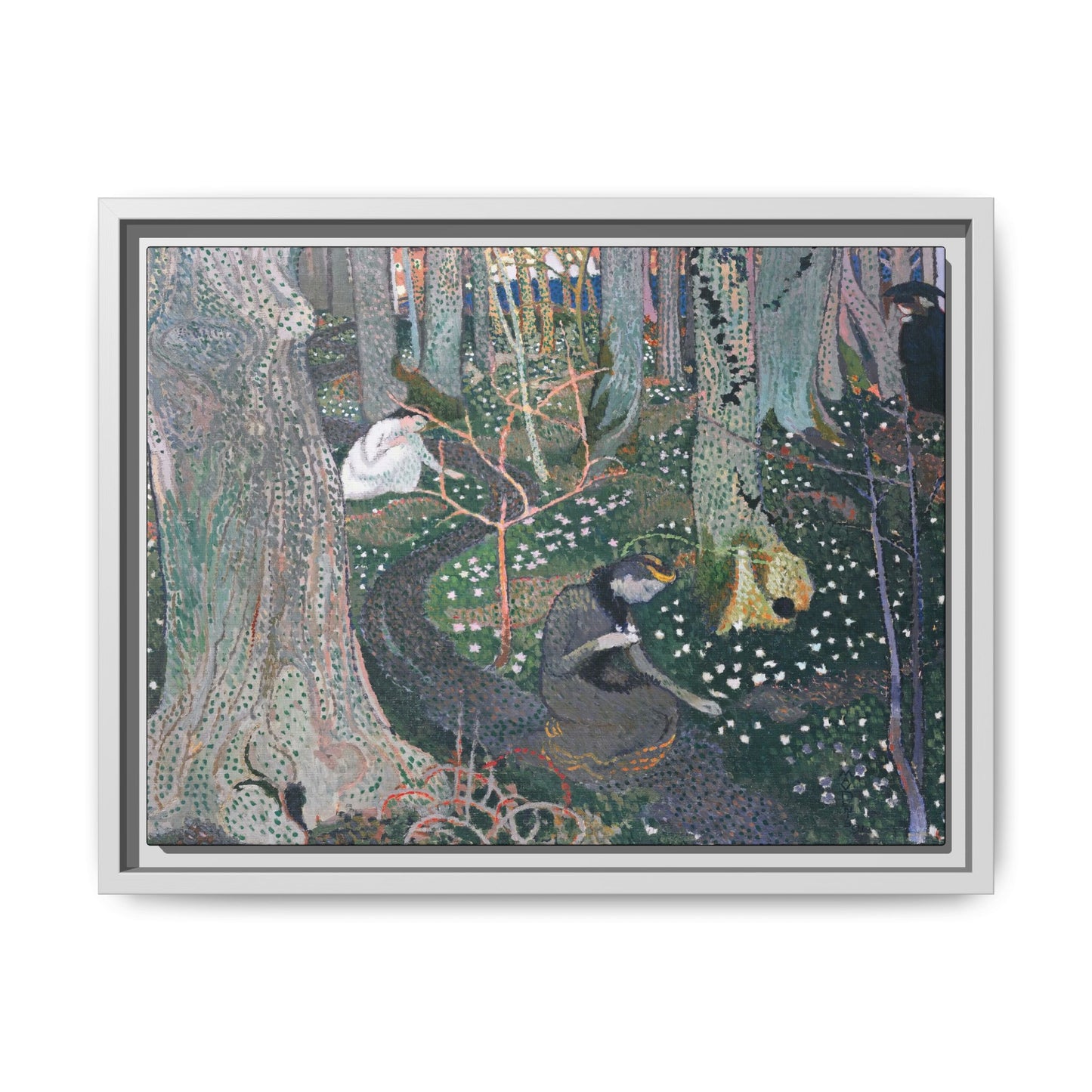 Denis, Maurice - April (1892) - Matte Canvas, Framed