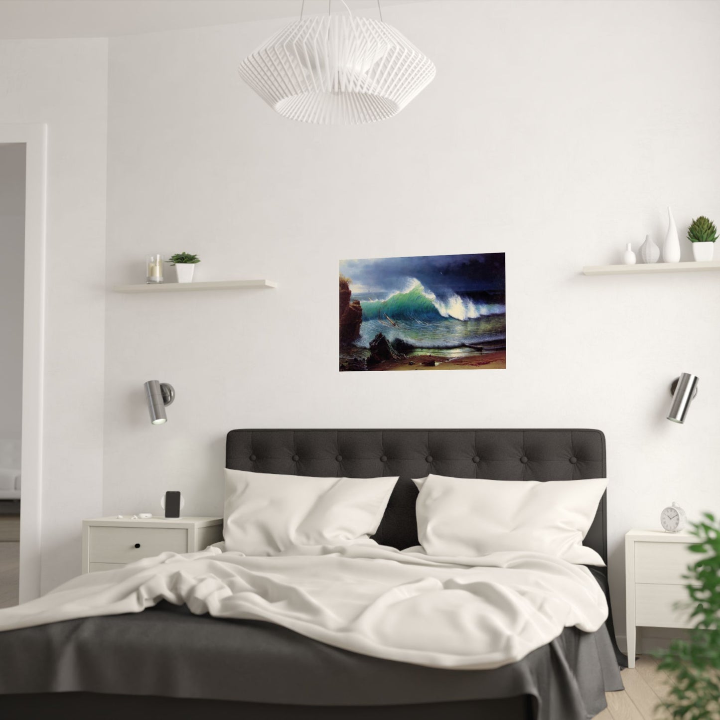 Bierstadt, Albert - Wind River (1859) - Satin Posters