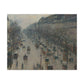 Pissarro, Camille - Boulevard Montmartre, Winter Morning (1897) - Canvas Block, unframed