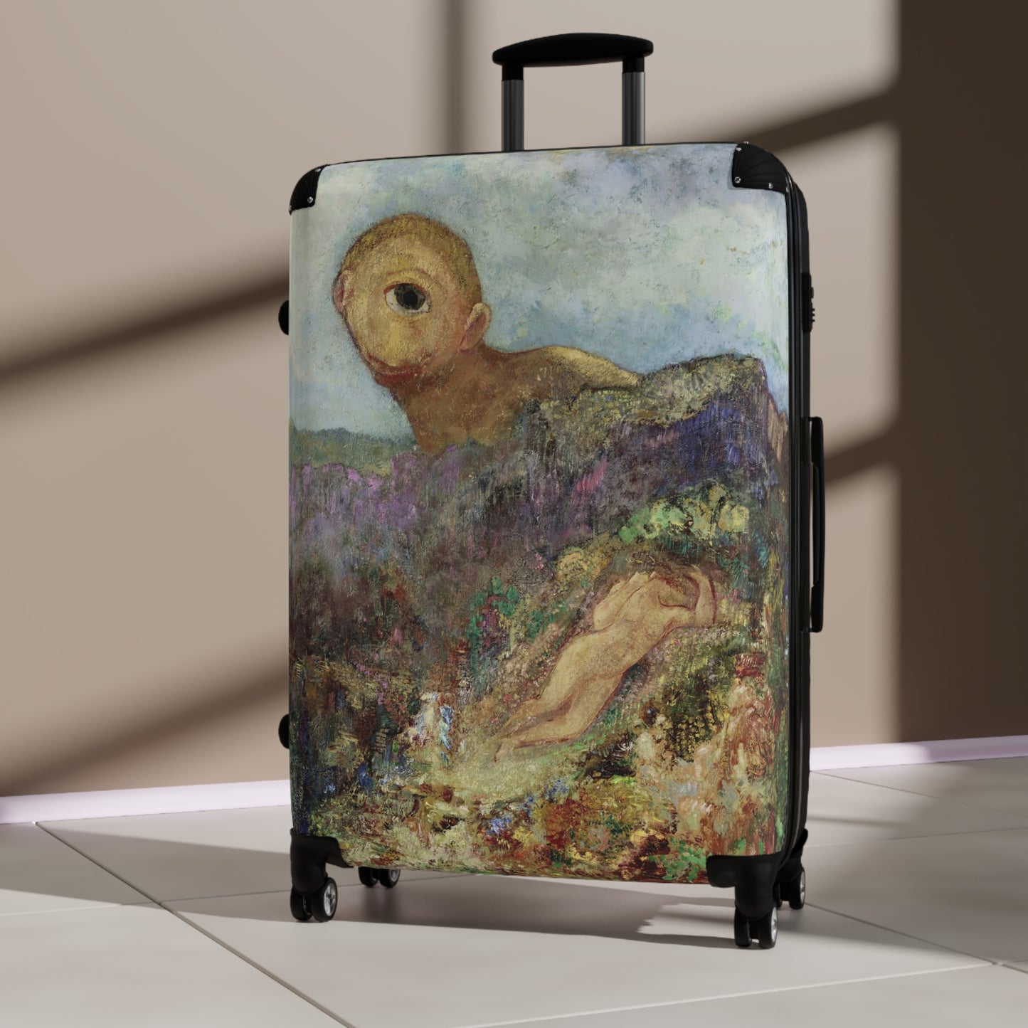 Redon, Odilon - The Cyclops (1914) - Suitcase