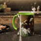 Courbet, Gustave - The Desperate Man (1843) - Colorful Accent Mugs
