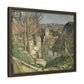 Cézanne, Paul - The House of the Hanged Man, Auvers-sur-Oise (1874) - Matte Canvas, Framed