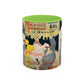 Toulouse-Lautrec, Henri - Moulin Rouge - La Goulue (1891) - Colorful Accent Mugs