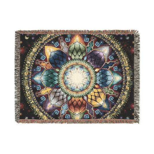 Pacio, Adam - Mystic Jewel Mandala - Woven Blanket