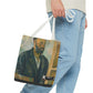 Cézanne, Paul - Portrait of the Artist with a Palette (1890) - Tote Bag