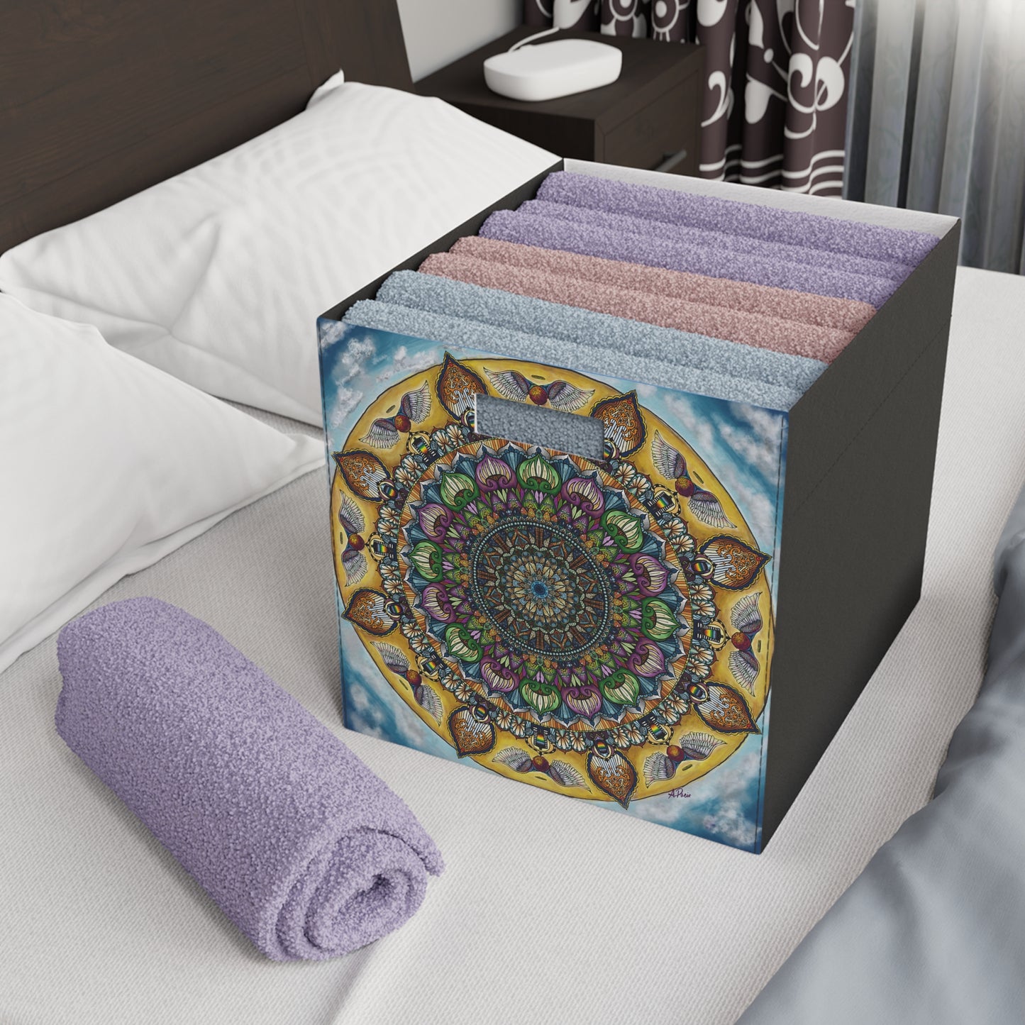 Celestia Mandala - Felt Storage Box