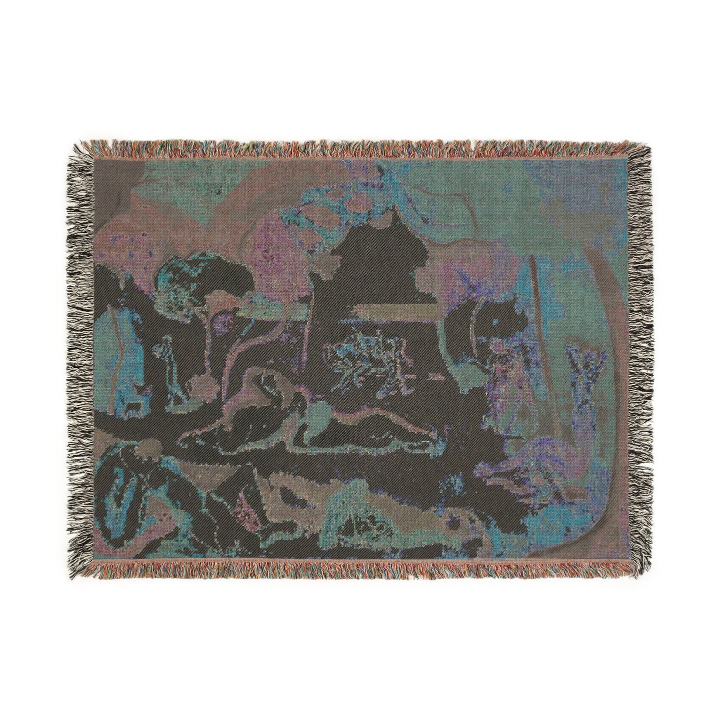 Matisse, Henri - The Joy of Life (1905) - Woven Blanket