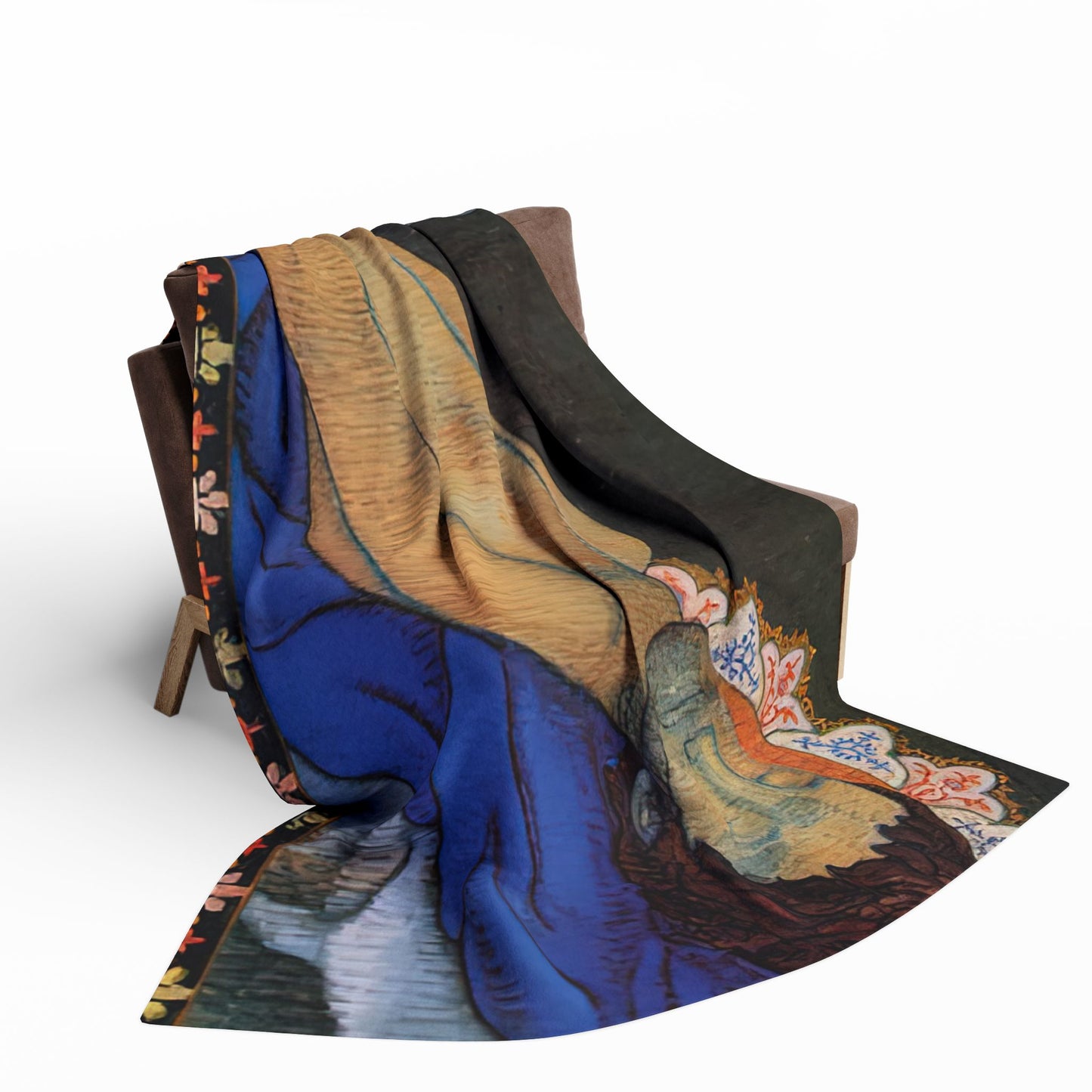 Filiger, Charles - The Recumbent Christ (1895) - Arctic Fleece Blanket