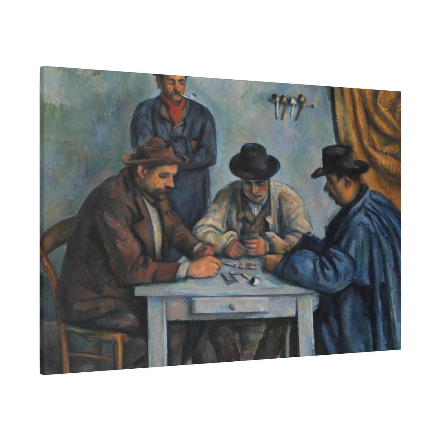 Cézanne, Paul - The Card Players (1892) - Canvas Block, unframed