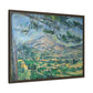 Cézanne, Paul - Mont Sainte-Victoire with Large Pine (1887) - Matte Canvas, Framed